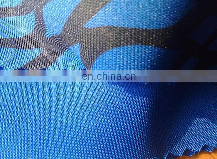 High quality Shaoxing supplier Soft Plain textile printed knit recycled 100 polyester fabric