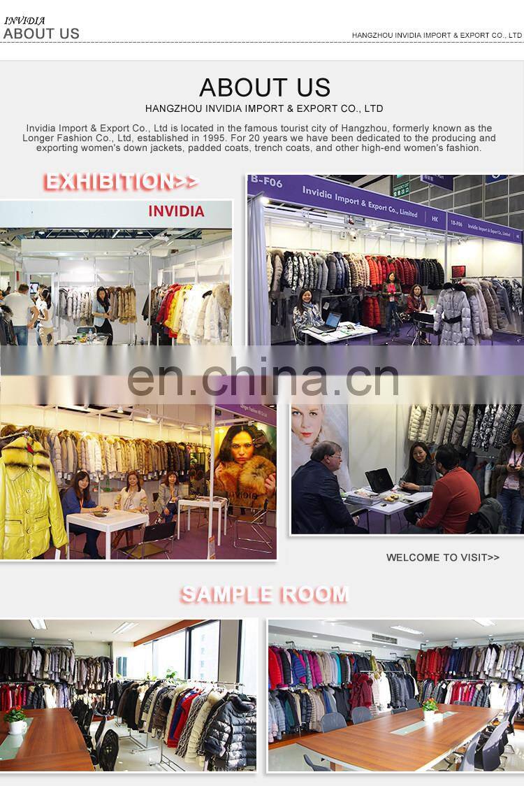 Customized Design High Quality Duck Feather Women Jacket