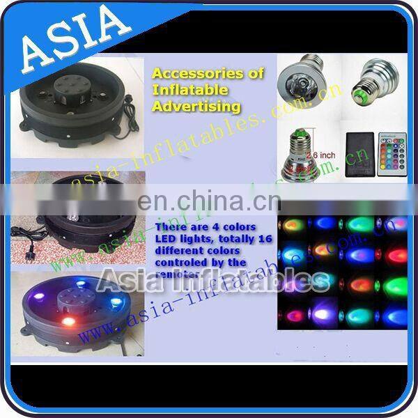 Customized Event Lighting Inflatables / Night Light Inflatable Lighting Logo Letters For Ground Decoration