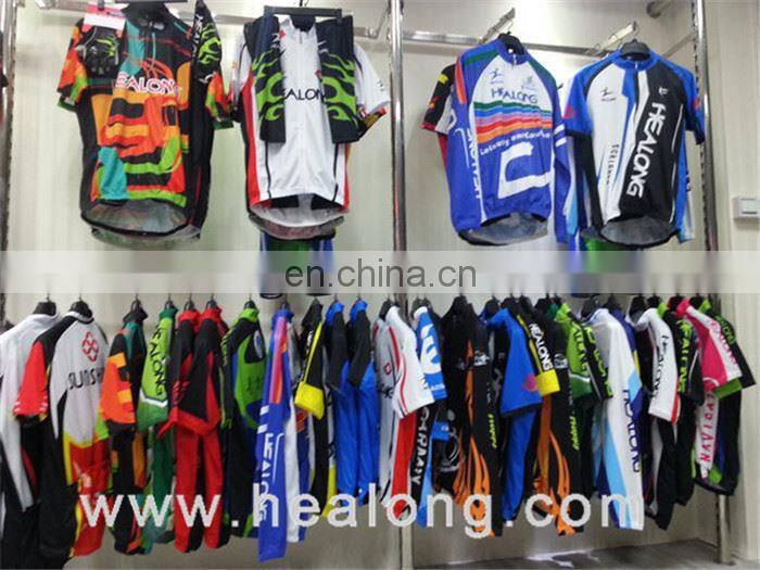 Healong Digital Printing Retro Customized Bicycle Wear