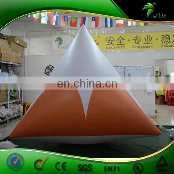 Advertising Ideas Inflatable Pyramid Shape Balloon Giant Taper Colorful Ball Triangle Buoy Toys