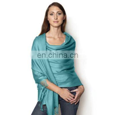 plain cotton women scarves shawls for summer