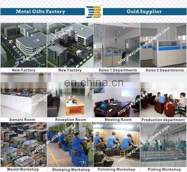 New custom barcelona souvenir zinc alloy plate