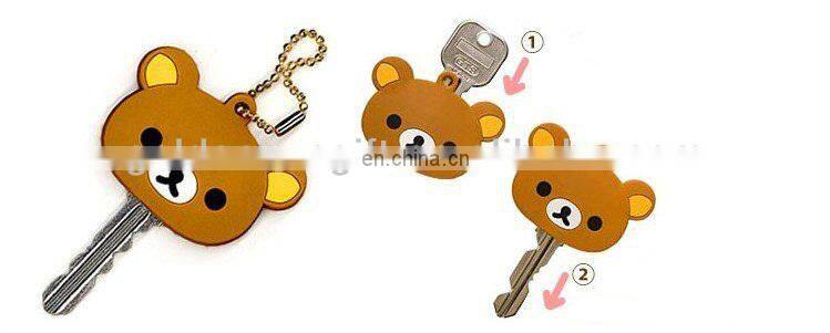 Best Gift PVC Soft Promotional Rubber Key Covers