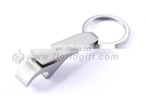 Advertising gift mini simple cool funny bottle opener keychain with custom logo