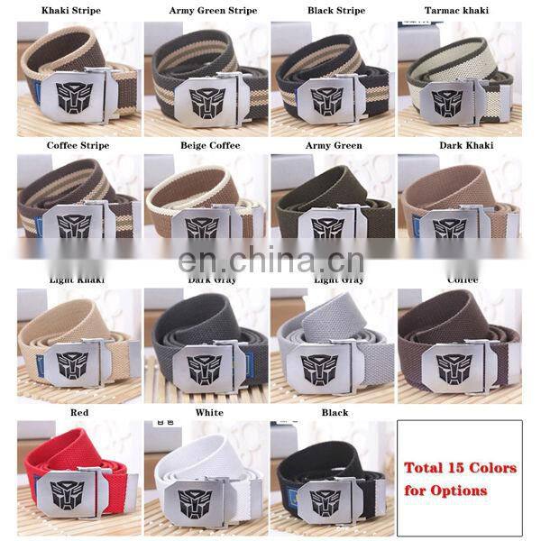 Factory Price Fashion Casual Mens Military Belt