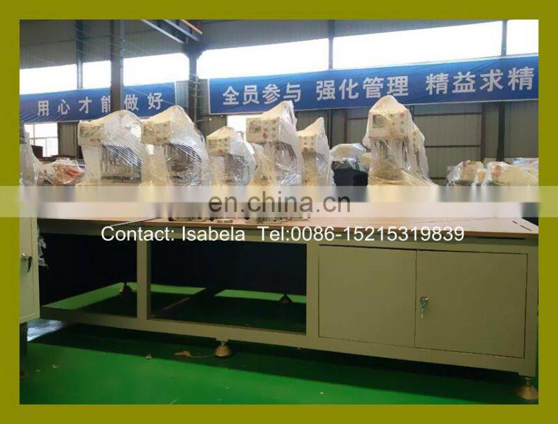 China UPVC PVC window door machine for arc bending