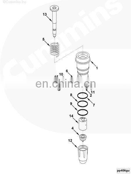 seal o ring cummins 193736