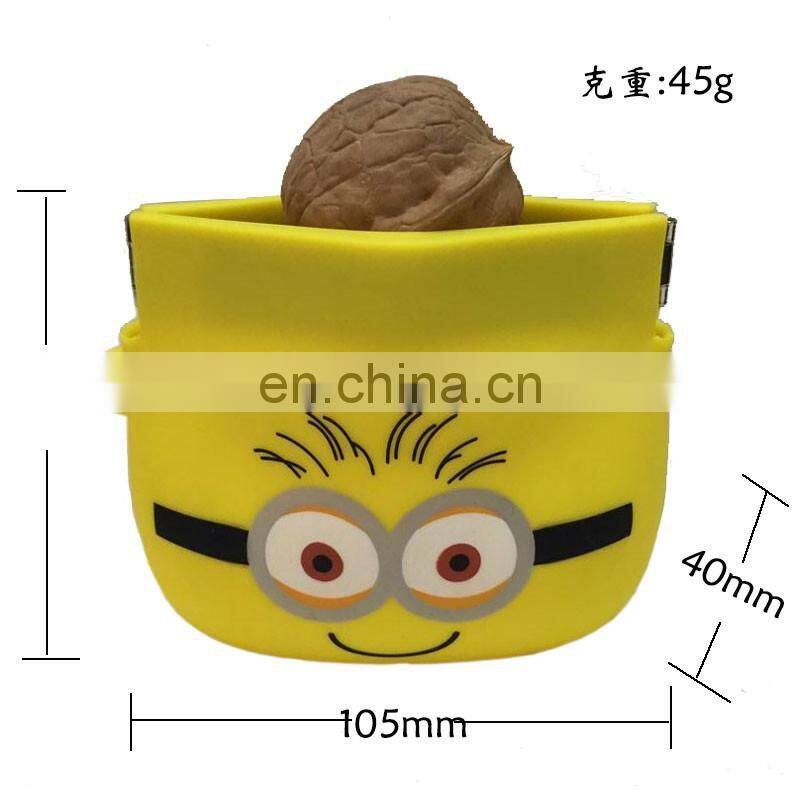 Trace Assurance Square Candy Jelly Coin Key Bag Women Change Money Wallet Promotion Magnetic Clip Clutch Snap Closure Purses