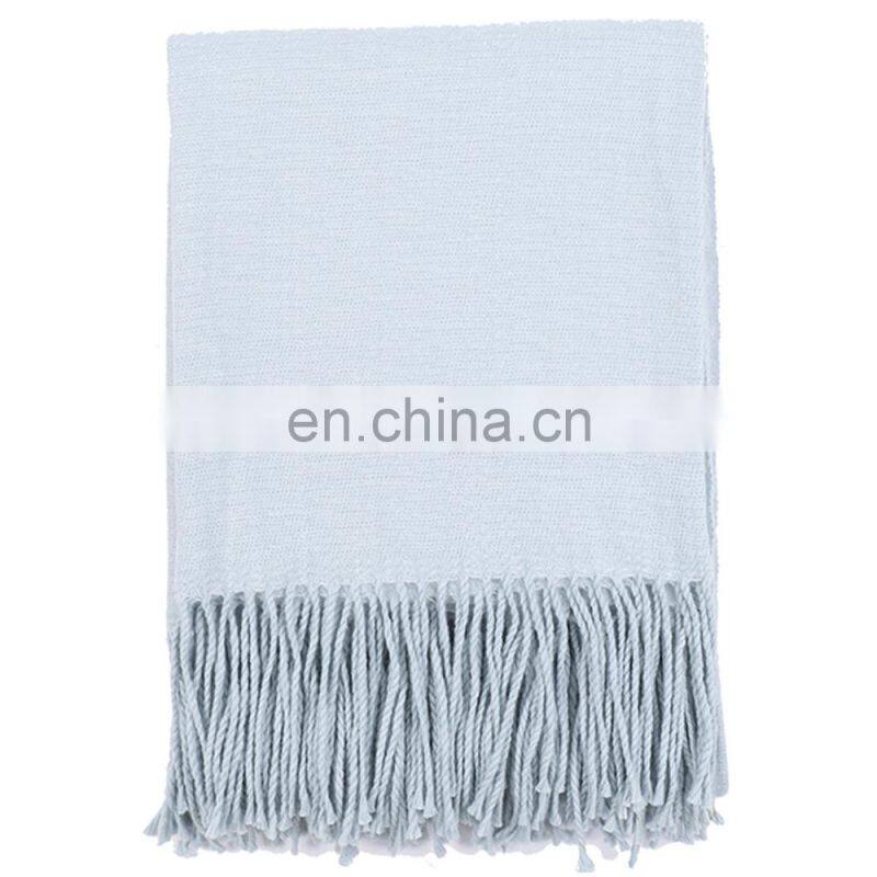 Throw Blanket Lightweight Soft Cozy for Bed Couch Sofa Decorative Blankets 43" x 55"