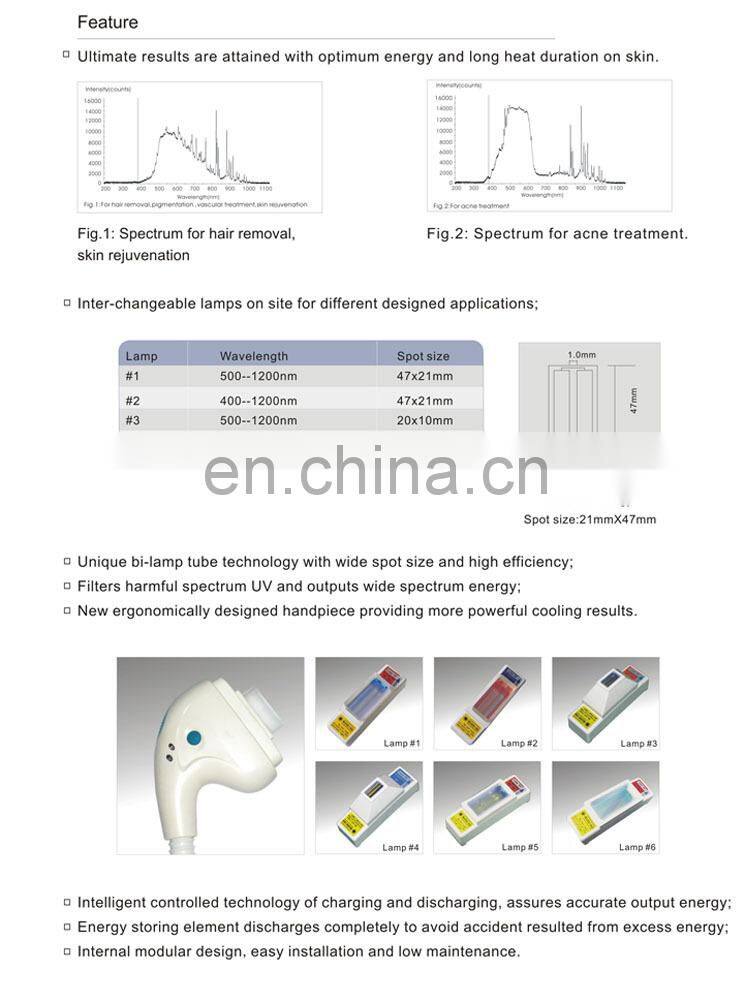 2015 TOP Sale IPL SHR Laser /Europe ipl shr laser/ 2 in 1 ipl shr device