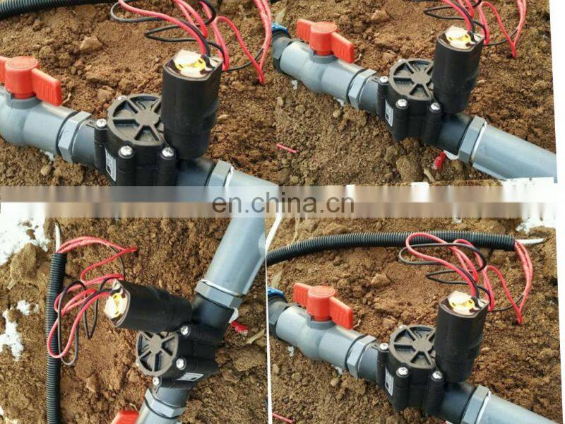 zanchen075D 3/4-Inch Sprinkler Valve with 075D DC Latching Solenoid for Battery Operated Controllers