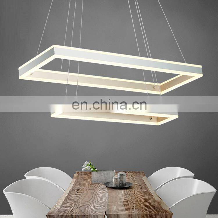 Zhongshan lighting factory wholesale price acrylic pendant lamps for home decoration