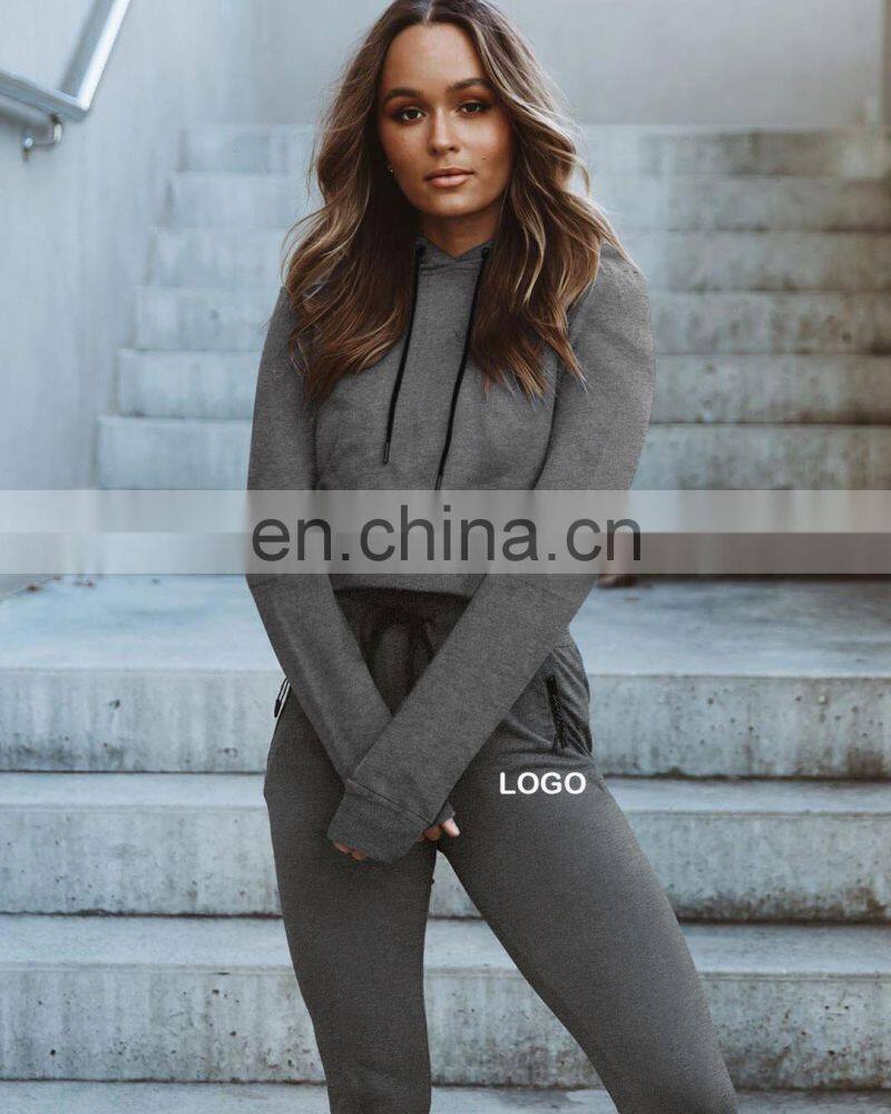 Custom Ladies Sportswear Women Pants Fitness Joggers Women Casual Zip Up Women Joggers