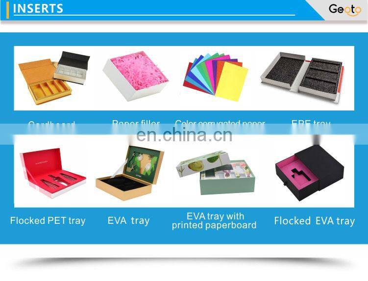 Matt thick cardboard grey board box custom wig black packaging gift boxes with magnetic lid