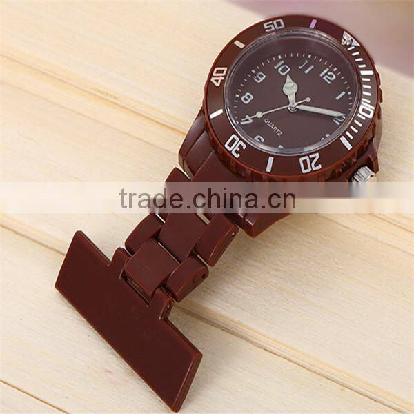 China factory silicone nurse watch