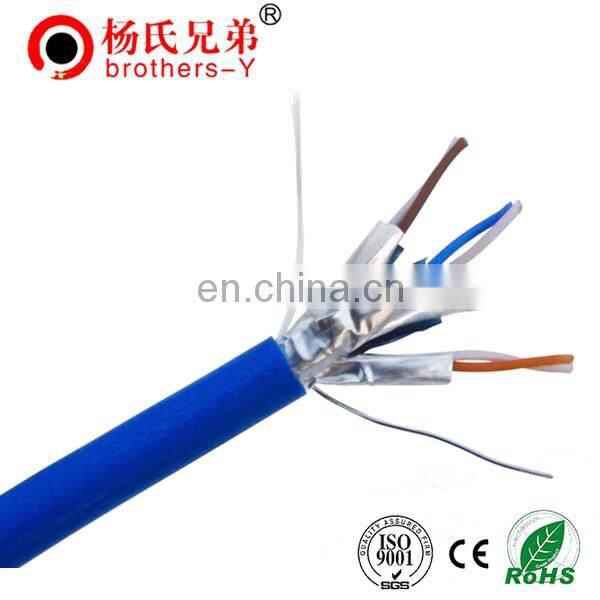 Bare Copper Conductor CAT6a U/FTP Lan Cable