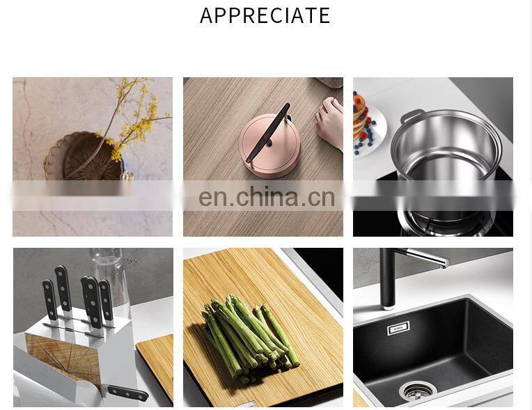 Modular Kitchen Furniture Storage Customized Wood Color Melamine Design Plywood Kitchen Cabinets