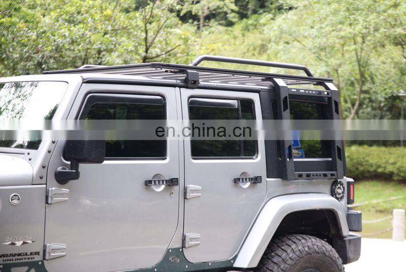 Car Roof Racks With Ladder for Jeep Wrangler JK 07+ 4x4 Accessories Maiker Manufacturer Roof Luggage