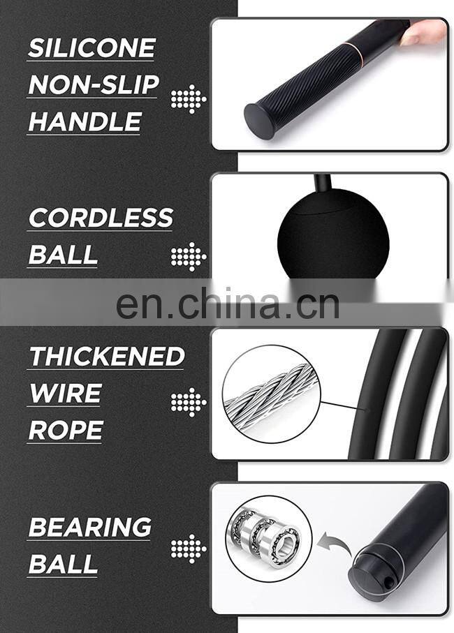 9.9ft Digital Weighted Skipping Ropes,Cordless Counting Jumping Rope