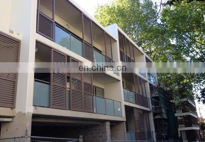 Aluminium fixed panel window against hurricanes in North America