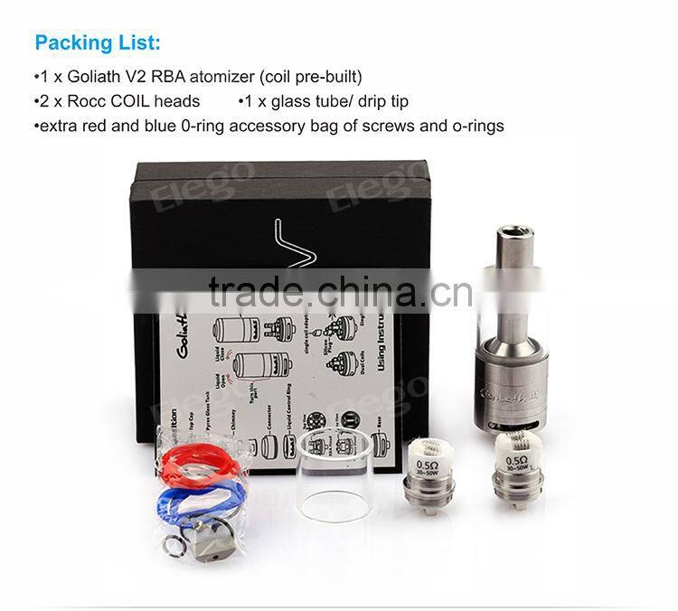 Factory price UD Goliath V2 rta zephyrus goblin mini in stock from Elego