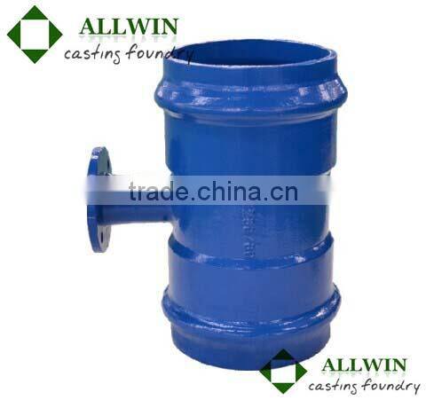 ductile iron double socket elbow for pvc pipe