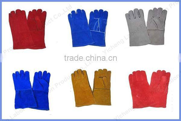 Reinforced palm welding gloves