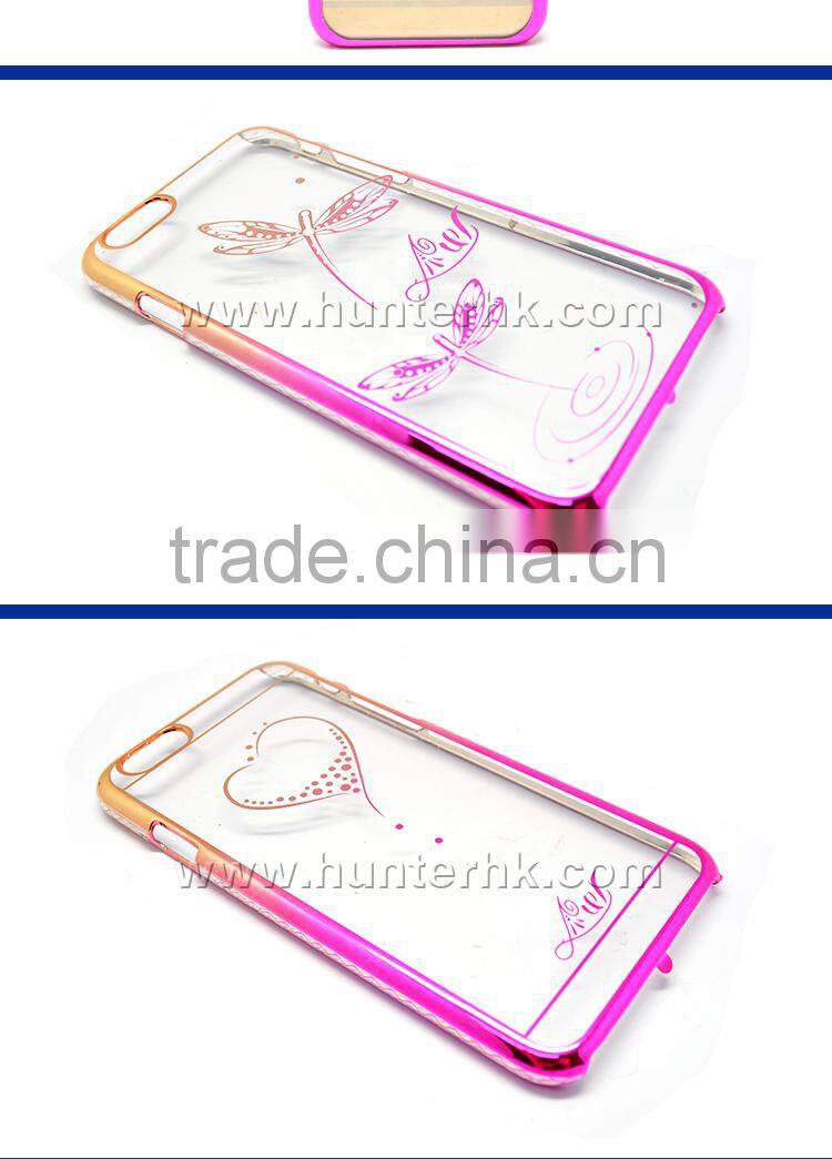 High Quality Pink Design For iPhone6 PC Case