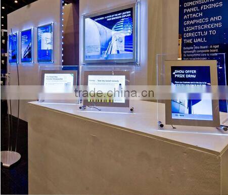 YG Slim crystal LED light box/lightbox,plexiglass led light box