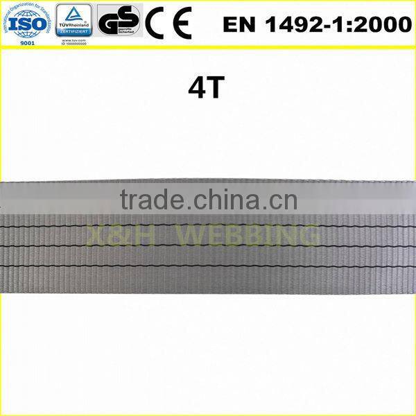 4T double flat polyester lift sling