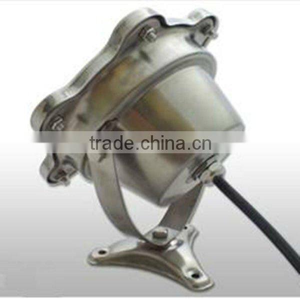led water light projector 2012 DC24V/110-220V stainless steel led waterproof colorfull 6X1W OD150mm 600Im