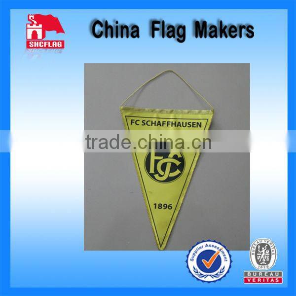 Custom logo fans soccer mini flags