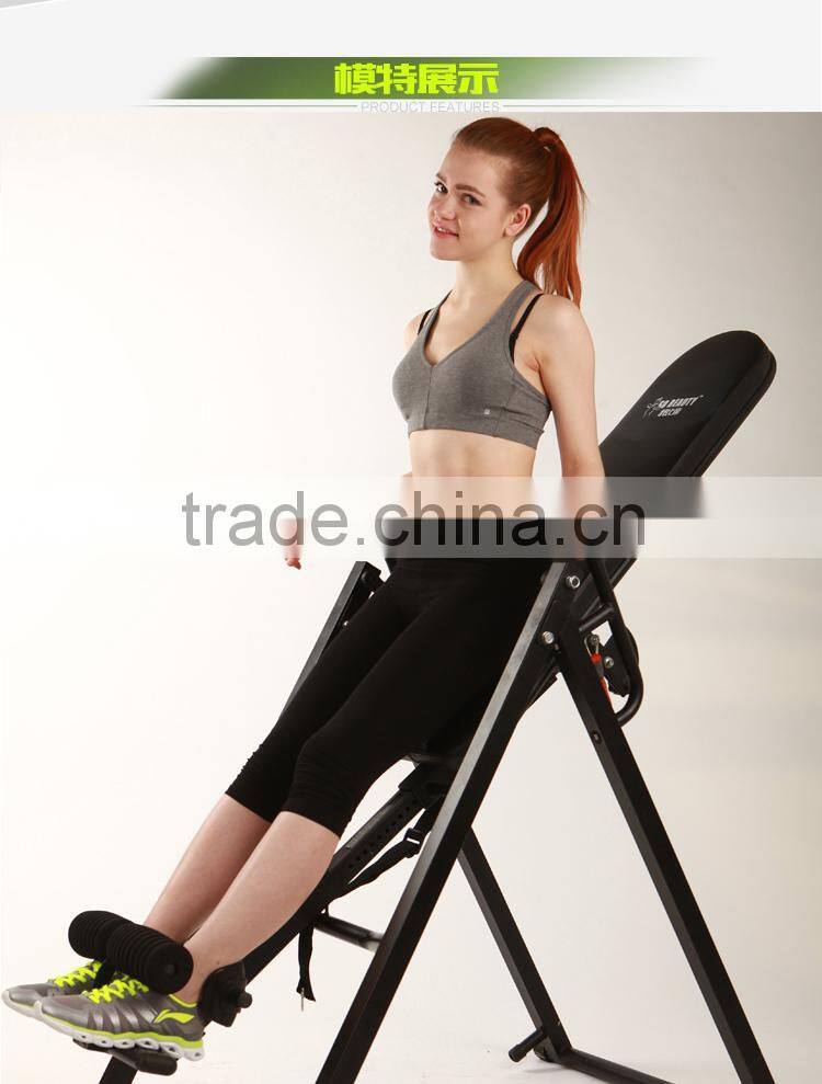 Gymnastic housing folding inversion table inverison machine Fress Installation