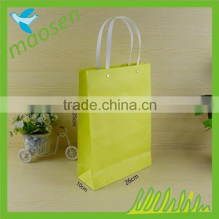 2016 New fancy custome logo printed shopping bag ,gift bag,paper bag with handle