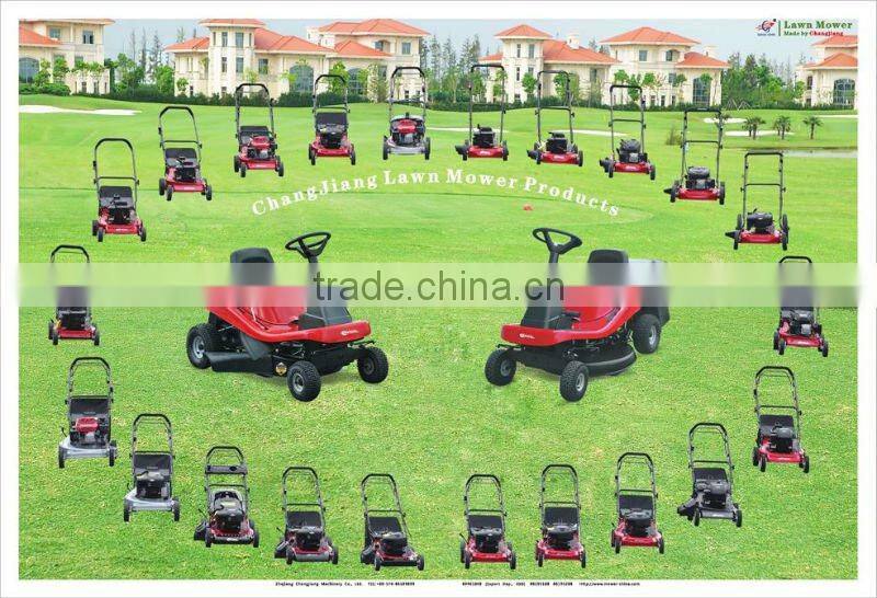 22" self propelled gasoline lawn mower with aluminium deck grass cutter and garden tools (CJ22ZZSD55-AL)