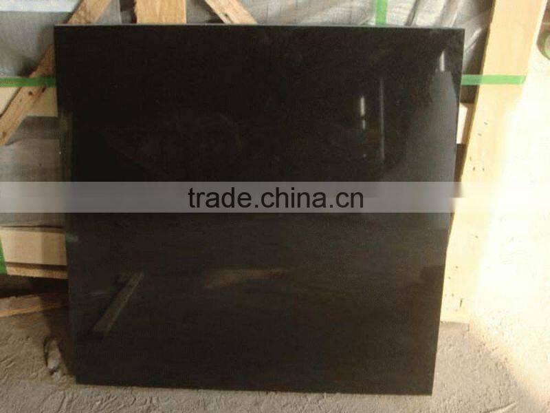 Polished shanxi black granite