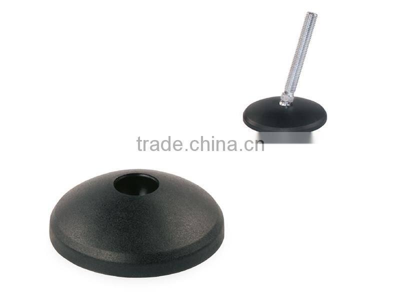 Metal base for adjustable levelling feet MBD