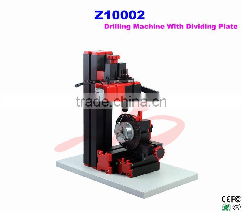 By using dividing plate, can drill the round workpiece equally Drilling Machine With Dividing Plate metal lathe