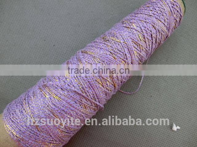 Metal dyed core-spun yarn HBC008
