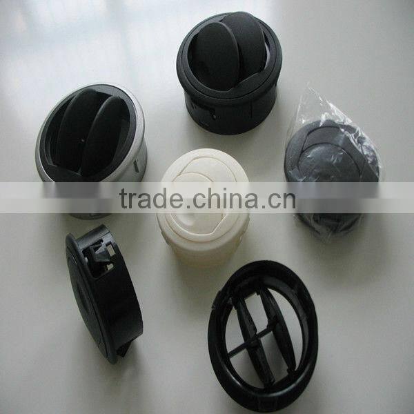 adjustable black round auto air vent