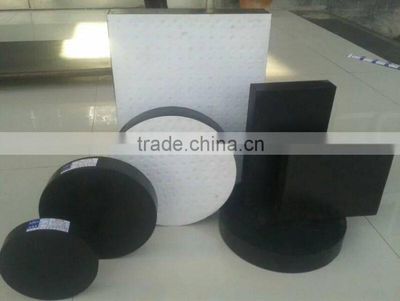 customized general rubber bridge pot bearing