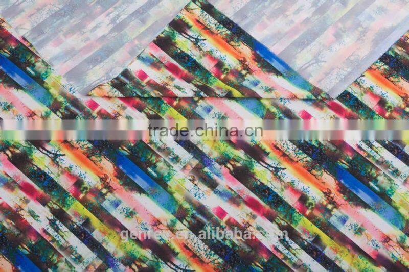 100%polyester fabric printing digital print poly fabric polyester crepe printing fabric