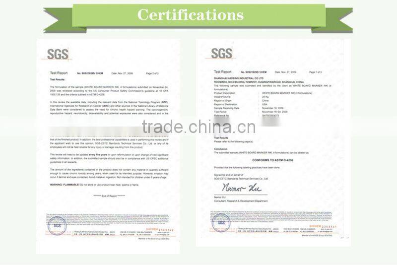 Bright Color Whiteboard Marker Pen Nib&Tip