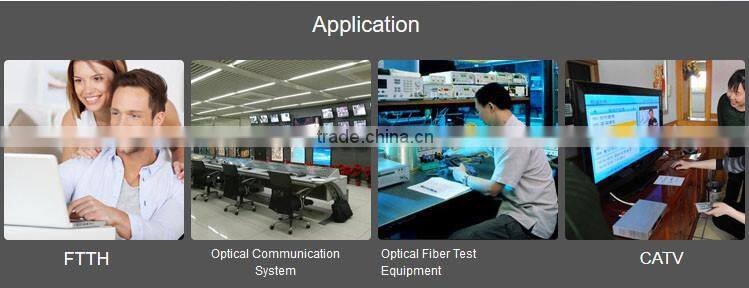 High-quality low-loss metal FTTH APC SC fiber optic adapter