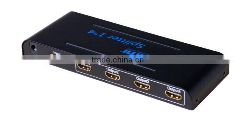 3d 1x4 hdmi splitter 1 in 4 out for set top box|HD