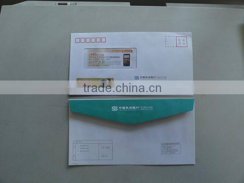 KT-266 Full automatic bank envelop with window making machine/equipment