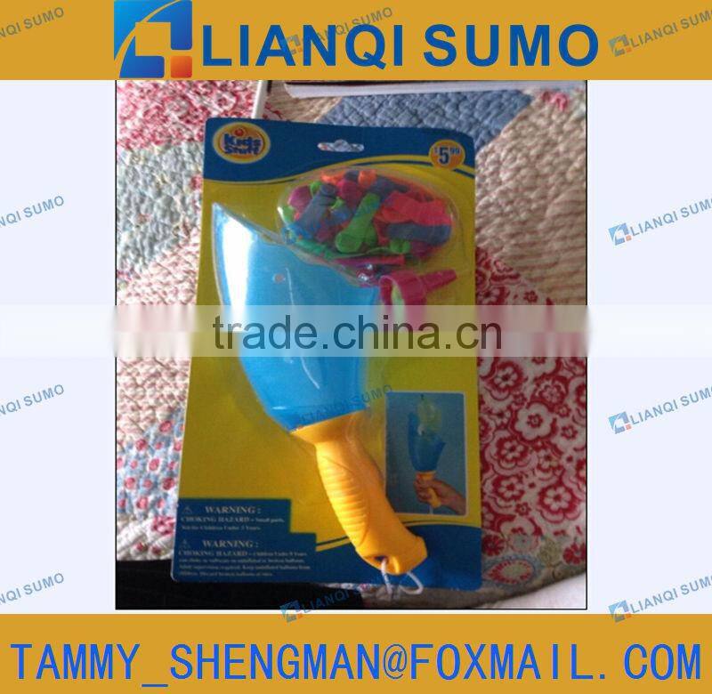 WATER BOMB TERM SET W/72 PCS WATER BALLOONS AND 2PCS SIMPLE WATER BALLOON TYING TOO /2PCS QUICK-FILL LOADER