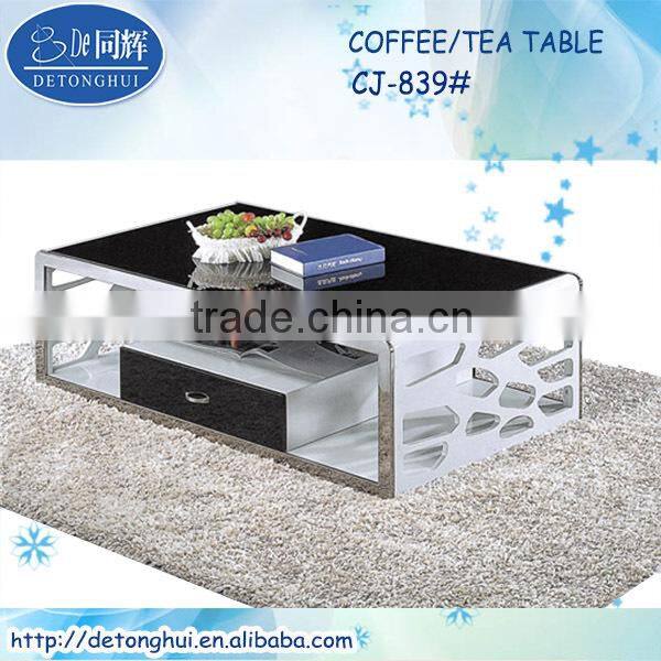 Modern new design stone coffee table CJ-803#