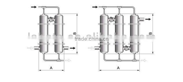 CE Approved Stainless Steel 316L Pool Heat Exchanger
